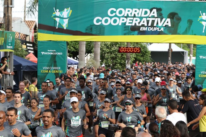 Corrida Cooperativa em Dupla Sicoob Cocred 2019 - Revista Correr